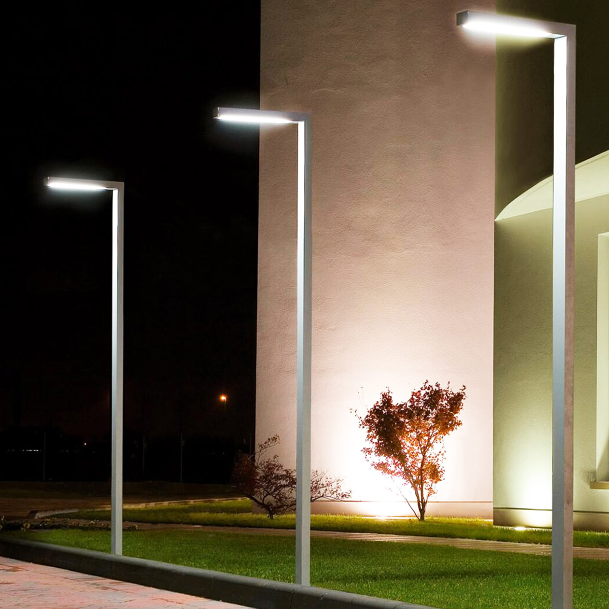 Уличные светильники для парка: выбор и установка